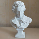 Nordic Statue Sculpture White