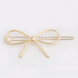 New Korean Cute Blond Simple Cat Shape Hairpin