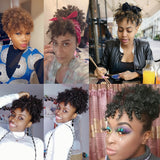 Synthetic Curly Bangs Kinky Curly Hair
