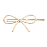 New Korean Cute Blond Simple Cat Shape Hairpin