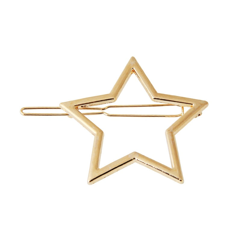 New Korean Cute Blond Simple Cat Shape Hairpin