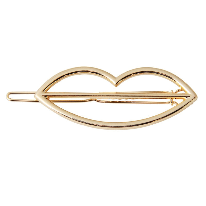 New Korean Cute Blond Simple Cat Shape Hairpin