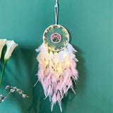 Handmade Weave Dream Catcher With Light