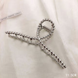 Woman Metal Hair Claws Chic Barrettes Hairclips