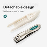 Fingernail Scissor Stainless Steel + ABS Resin Manicure Tools