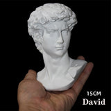 Nordic Statue Sculpture White