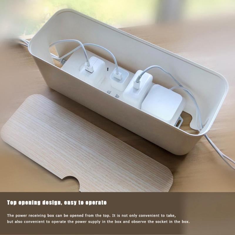Cable Storage Box Power Strip Wire Case