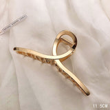 Woman Metal Hair Claws Chic Barrettes Hairclips