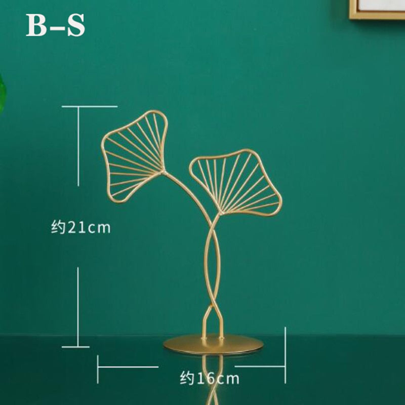 Golden Ornaments Modern Home Decor