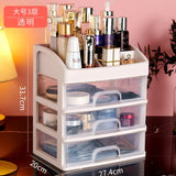 Desktop Cosmetics Home Office Storage Box Drawer Cabinet Jewelry Box Plastic Cosmetic Box Makeup Desk Accessories Organizer
