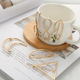 New Korean Cute Blond Simple Cat Shape Hairpin