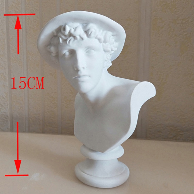 Nordic Statue Sculpture White