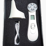 Facial Mesotherapy Electroporation RF Radio Frequency Face Massager