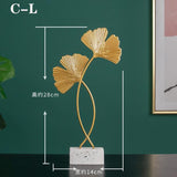 Golden Ornaments Modern Home Decor