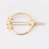 New Korean Cute Blond Simple Cat Shape Hairpin