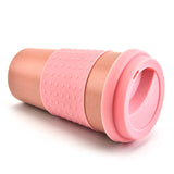 Eco-friendly Coffee Tea Cup with Silicone Lid