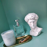 Nordic Statue Sculpture White