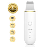 Ultrasonic Skin Scrubber Facial Cavitation Peeling Cleansing Scraper
