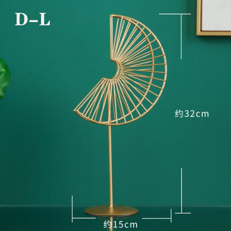 Golden Ornaments Modern Home Decor