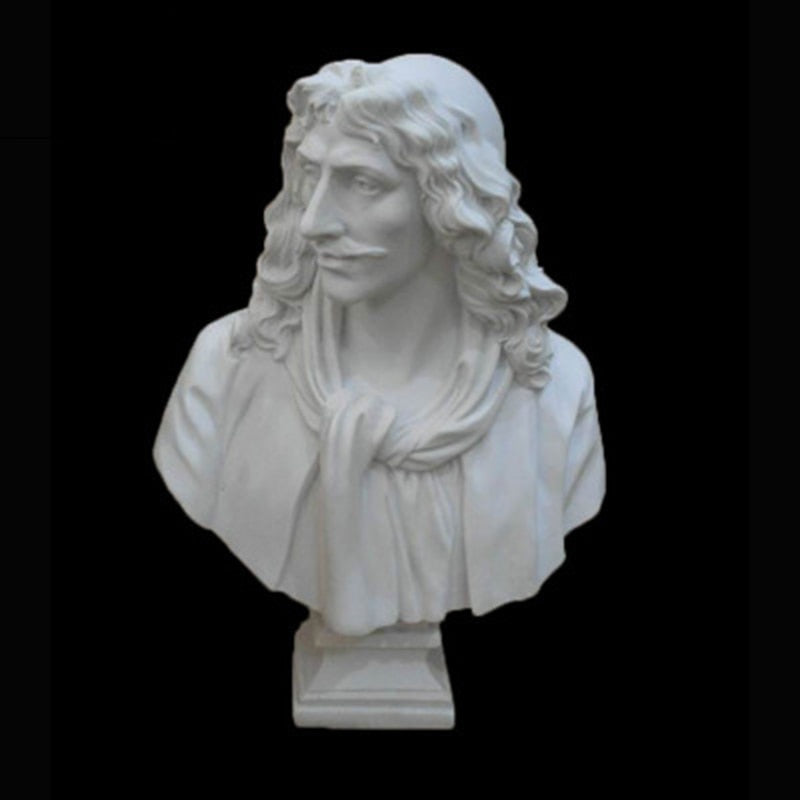 Nordic Statue Sculpture White