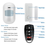 Intercom Remote Control Autodial Siren Sensor Kit