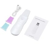 Ultrasonic Skin Scrubber Facial Cavitation Peeling Cleansing Scraper