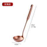 Stainless Steel Rose Gold Kitchen Utensils