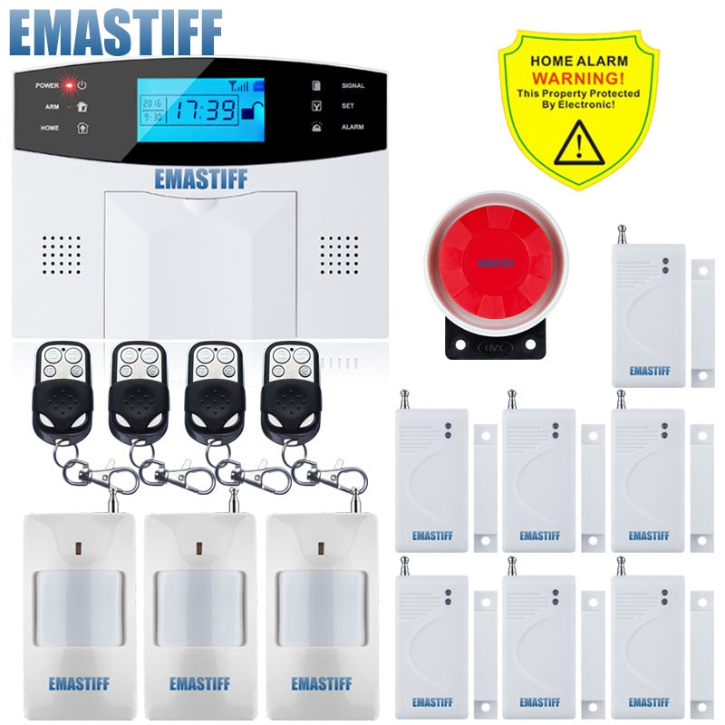 Intercom Remote Control Autodial Siren Sensor Kit