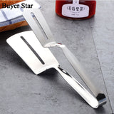 Gold Bread Clip Grill Accessory Kitchen Tongs