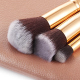 Pink Makeup Brushes Set