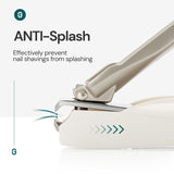 Fingernail Scissor Stainless Steel + ABS Resin Manicure Tools