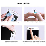 Webcam Cover, Plastic Portable Privacy Sticker Ultra-thin Protective Slider Universal for Macbook Notebook Laptop Computer Phone