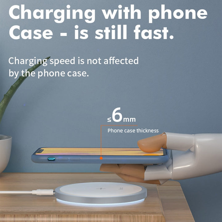 15W Fast Wireless Charger Wireless Charging Pad