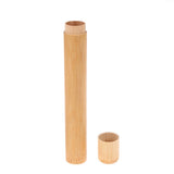 Organic Bamboo Toothbrush With Tube Jar