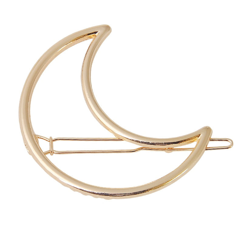 New Korean Cute Blond Simple Cat Shape Hairpin