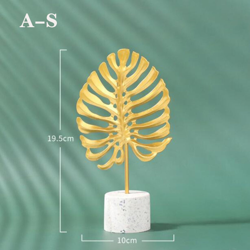 Golden Ornaments Modern Home Decor