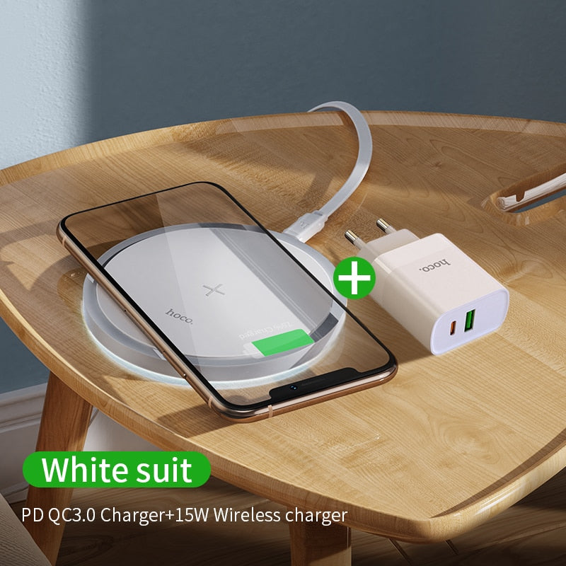 15W Fast Wireless Charger Wireless Charging Pad