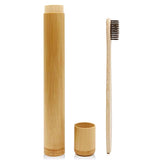 Organic Bamboo Toothbrush With Tube Jar