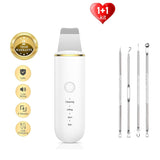 Ultrasonic Skin Scrubber Facial Cavitation Peeling Cleansing Scraper