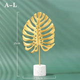 Golden Ornaments Modern Home Decor