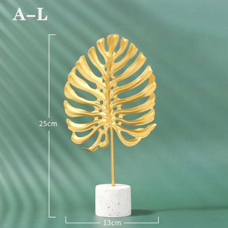 Golden Ornaments Modern Home Decor