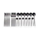Golden Tableware 24pcs 18/10 Stainless Steel Cutlery