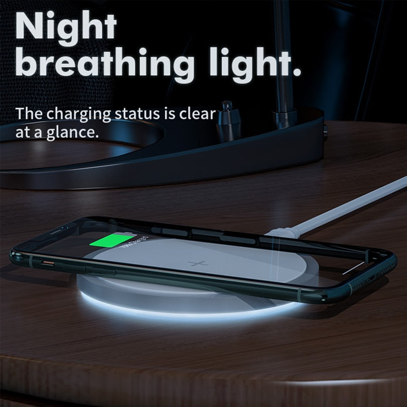 15W Fast Wireless Charger Wireless Charging Pad