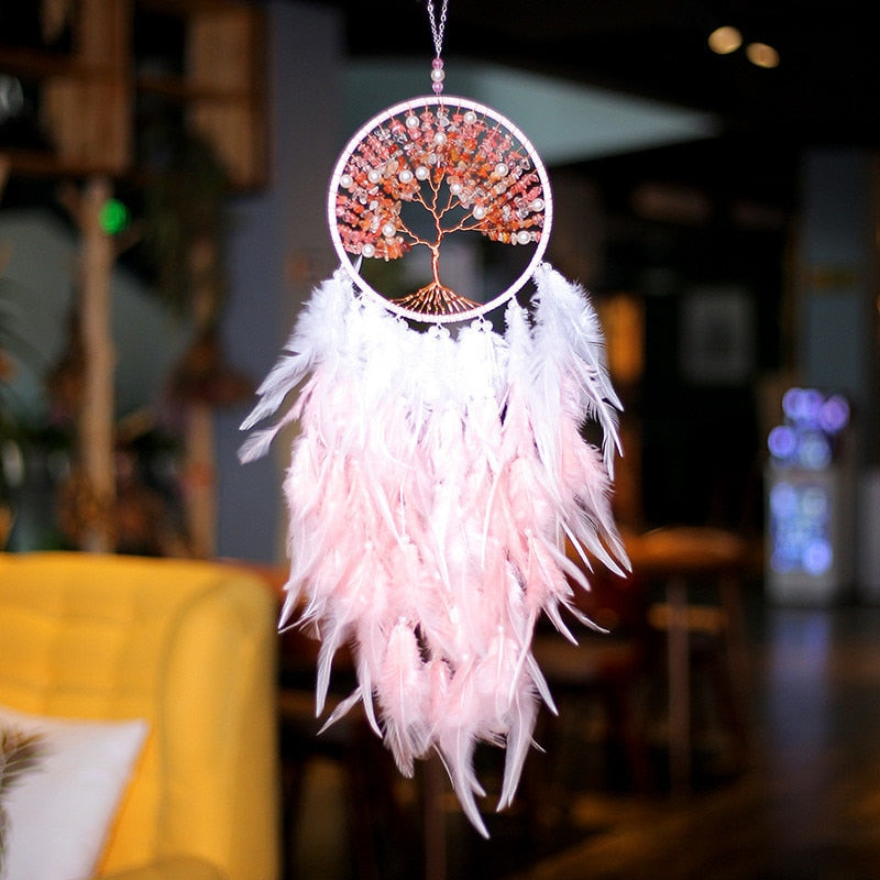 Handmade Weave Dream Catcher With Light