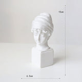 Nordic Statue Sculpture White