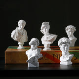 Nordic Statue Sculpture White