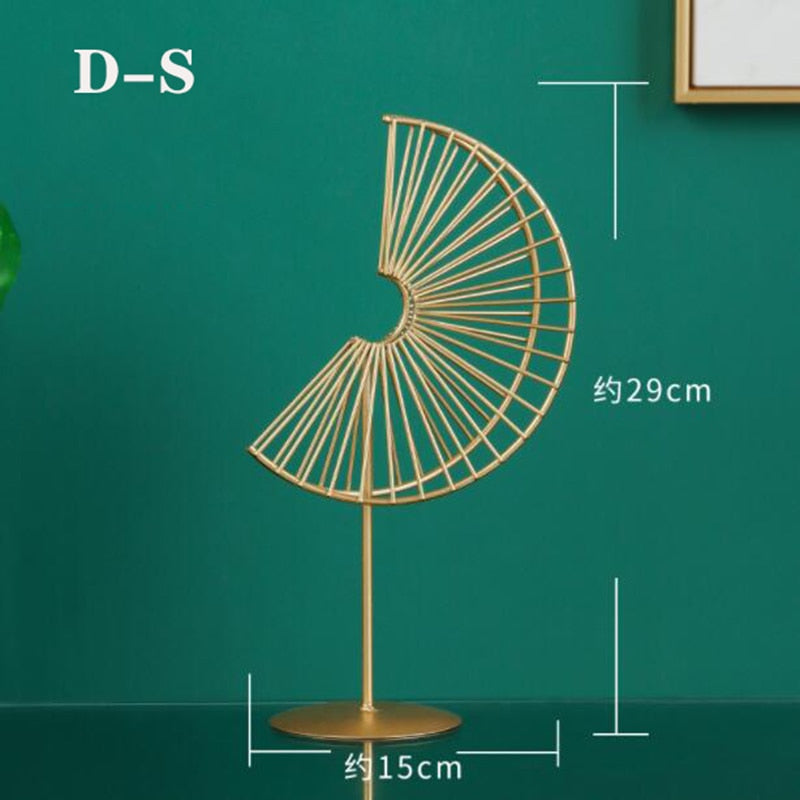 Golden Ornaments Modern Home Decor