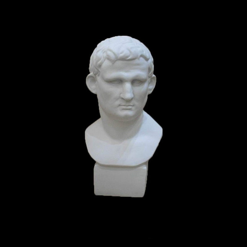 Nordic Statue Sculpture White