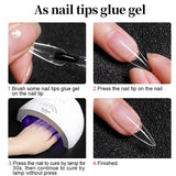 New 3in1 Nail Gel Glue Builder Extension Gel For Nail