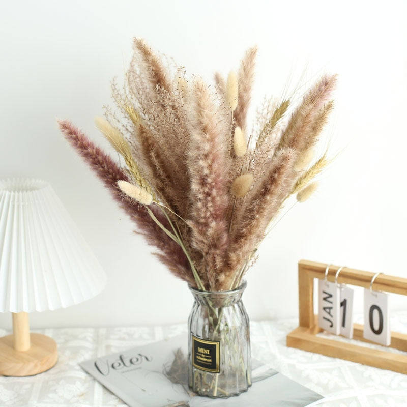 Natural Dried Pampa Grass Boho Home Decor
